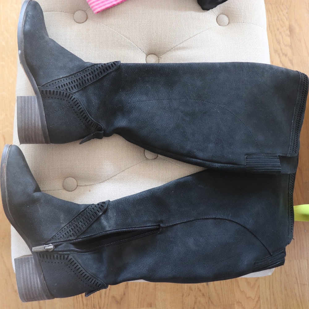 SOLD VINCE CAMUTO Wide Suede Over-the-Knee Boots